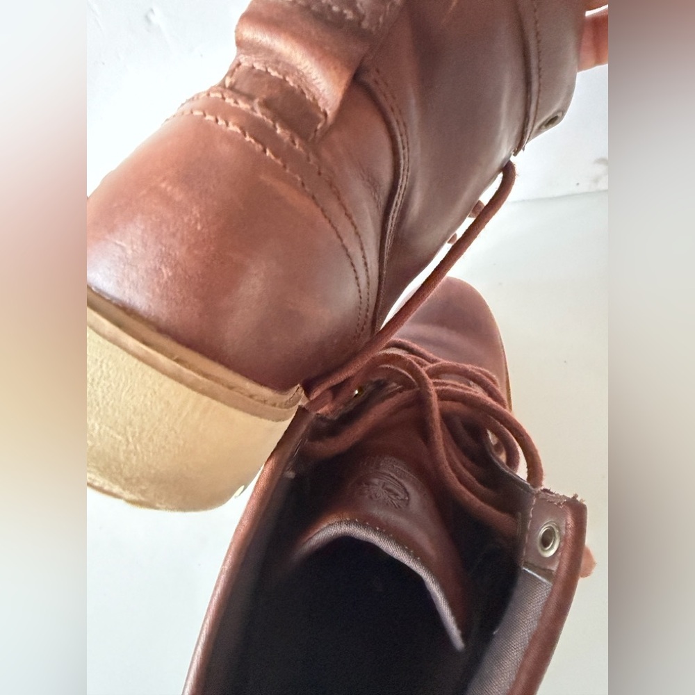 Timberland brown leather boots size 6 - Picture 13 of 15